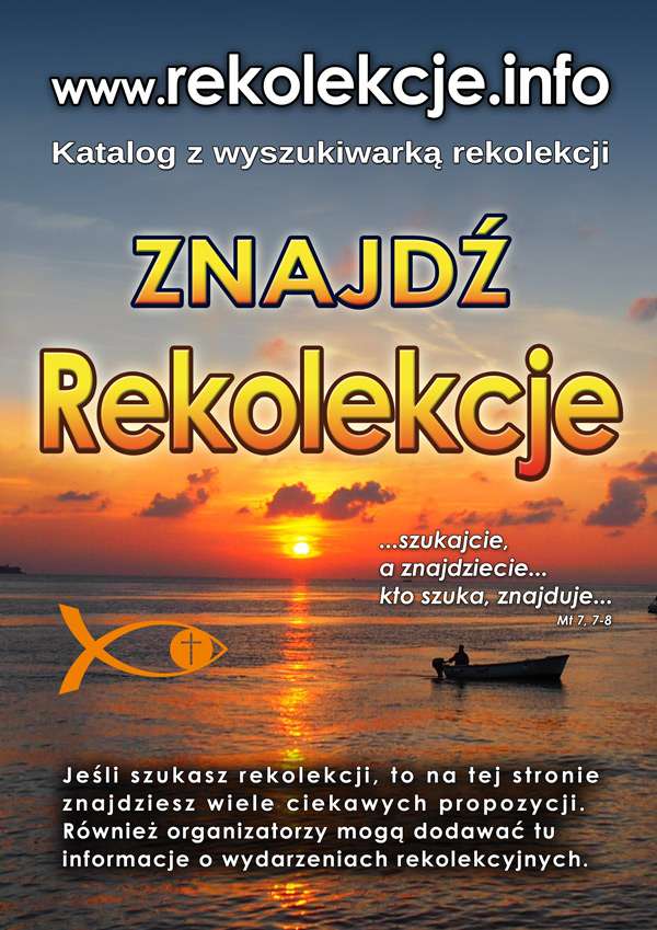 Utworzony dla Ciebie Katalog Rekolekcji